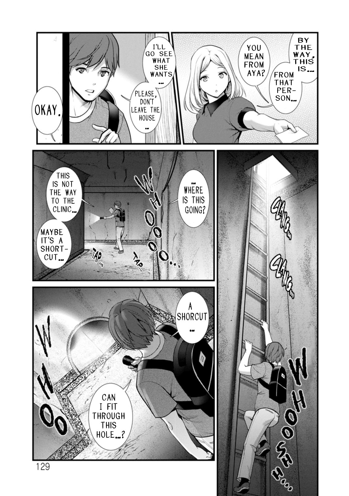 Hentai Manga Comic-Honeymoon At 30 Meters Underground-Read-129